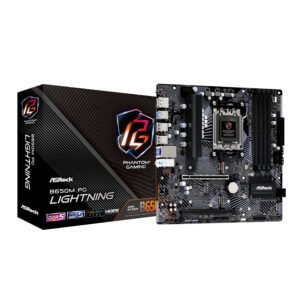 ASRock B650M PG Lightning AMD AM5 Micro ATX Motherboard - TauTech South Africa