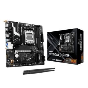 ASRock B850M-X WiFi AM5 Micro ATX Motherboard (DDR5, PCIe 5.0, Wi-Fi 6E) - TauTech South Africa