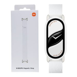 Xiaomi Smart Band 10 Magnetic Kona Leather Strap - Glacier White - TauTech South Africa