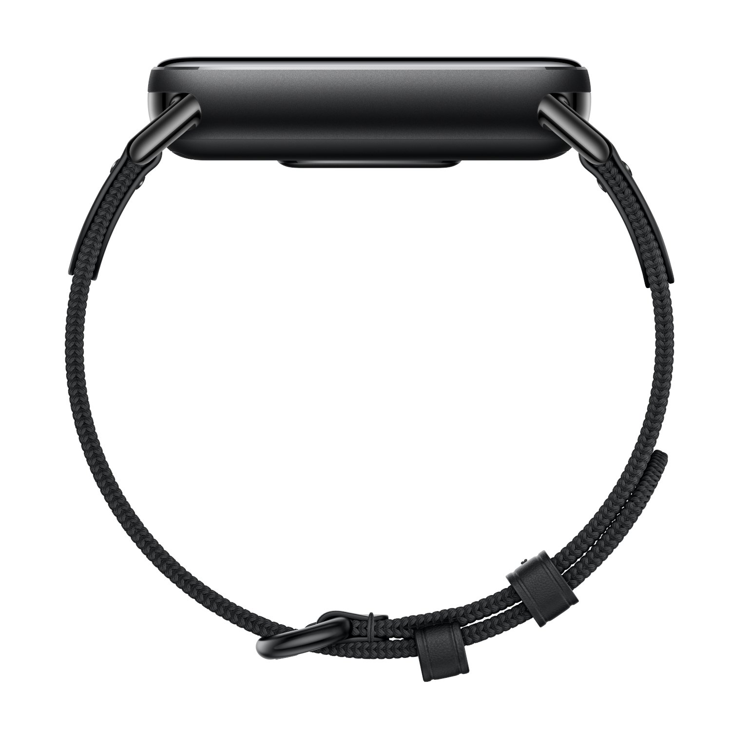 Xiaomi Smart Band 10 Knitted Silk Strap - Ebony Black - Image 4