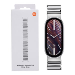 Xiaomi Smart Band 10 Asymmetrical Metal Strap – Silver - TauTech South Africa