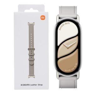 Xiaomi Smart Band 10 Leather Strap - Grey - TauTech South Africa