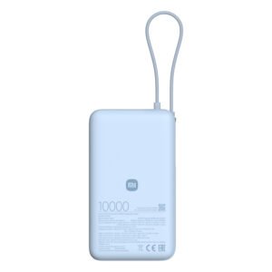 Xiaomi 67W Power Bank 10000mAh (Integrated Cable) - Ice Blue - TauTech South Africa