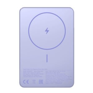 Xiaomi Super Slim Magnetic Power Bank 5000 – Purple - TauTech South Africa