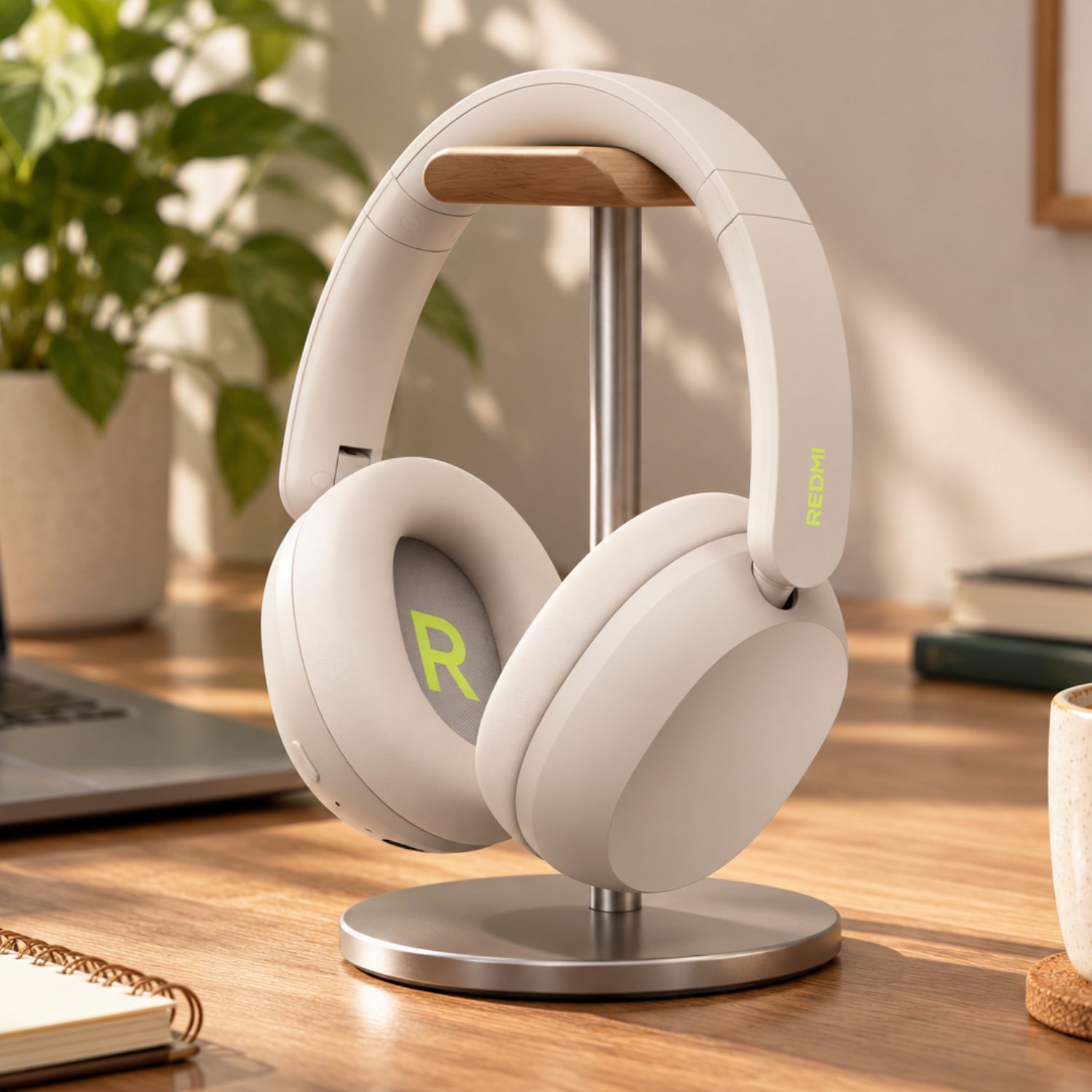 Xiaomi Redmi Headphones Neo ANC Wireless Over-Ears - White - Image 5
