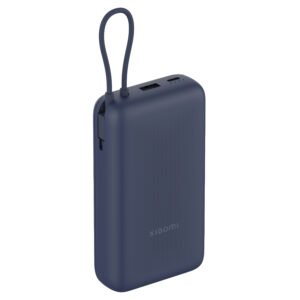 Xiaomi 33W Power Bank 20000mAh (Integrated Cable) – Blue - TauTech South Africa