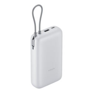 Xiaomi Power Bank 20000mAh (Integrated Cable) - Light Grey - TauTech South Africa