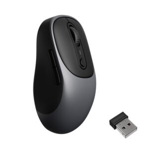 Keychron BM24 Wireless Silent Mouse - Metal Grey - TauTech South Africa