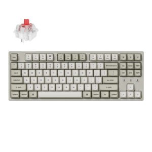Keychron C1 Pro 8K 80% Super Red Hot-swappable RGB Wired Mechanical Keyboard - TauTech South Africa