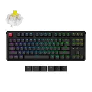 Keychron C3 Pro 80% 8K Super Banana Switch Hot-swappable RGB Wired Custom Mechanical Keyboard - TauTech South Africa