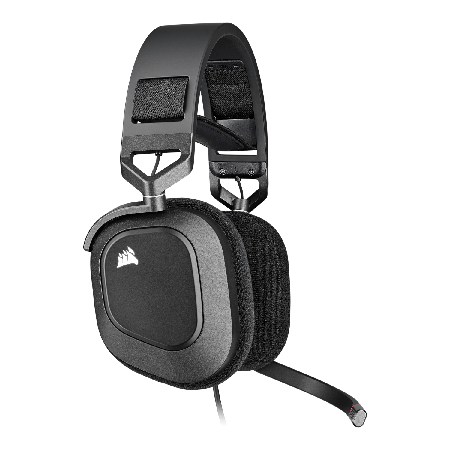 Corsair HS80 RGB USB Wired Over-Ear Gaming Headset — Carbon Black - Image 4