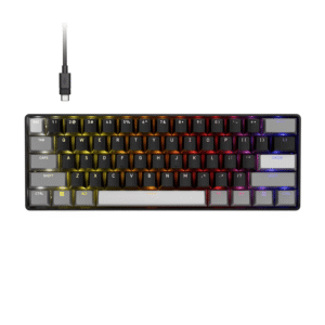 Corsair CLIPPER PRO MINI 60 Hall Effect Gaming Keyboard - Black - TauTech South Africa