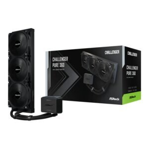 ASRock Challenger Pure 360 AIO Liquid Cooler - Black - TauTech South Africa