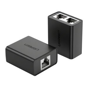 UGREEN RJ45 Splitter Adapter 2 Pack (Black) - TauTech South Africa