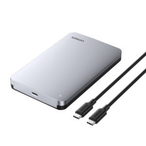 UGREEN CM300 2.5 inch USB Type-C Hard Drive Enclosure - Silver - TauTech South Africa
