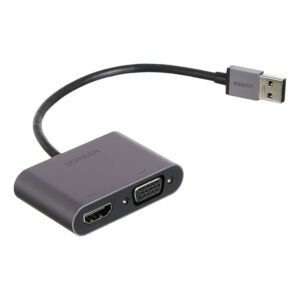 UGREEN CM449 USB-A to HDMI + VGA 1080P Display Adapter - TauTech South Africa