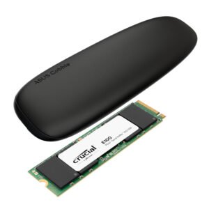 Asus Cobble M.2 SSD Type-C Enclosure and Crucial E100 2TB NVMe Bundle - Black - TauTech South Africa