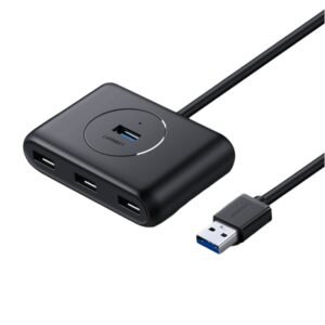 UGREEN 4-Port USB 3.0 Hub with Micro USB | 5Gbps Data Transfer - 1m - TauTech South Africa