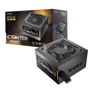 Antec CSK1000 PRO ATX3.1 Semi-Modular 1000W Power Supply (80 PLUS Bronze, PCIe 5.1, ATX 3.1 Certified) - TauTech South Africa