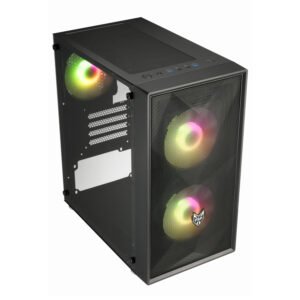 FSP CST130A Micro-ATX Gaming Chassis - Black - TauTech South Africa
