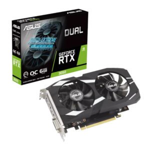 ASUS Nvidia GeForce RTX 3050 Dual OC 6G Graphic Card - TauTech South Africa
