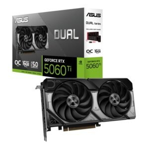 ASUS Dual GeForce RTX 5060 Ti OC Edition 16GB GDDR7 Graphics Card - TauTech South Africa