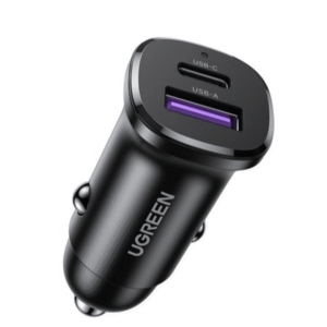 UGREEN Car Charger Fast Charging 30W 2Ports - TauTech South Africa