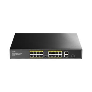 Cudy 16-Port Unmanaged PoE+ Switch - Rack Mount - TauTech South Africa