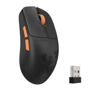 Keychron G3 Ultra-Light Wireless Gaming Mouse - Black - TauTech South Africa