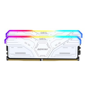 GeIL Gemini RGB 32GB DDR5 6000MHz Desktop Gaming Memory Kit (2 x 16GB) – White - TauTech South Africa