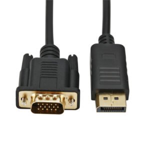 Gizzu 1080P DisplayPort to VGA Cable 1.8m Poly - TauTech South Africa