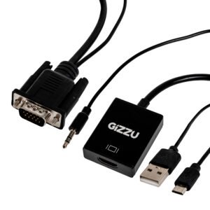 Gizzu 1080P VGA to HDMI Adapter with Audio - TauTech South Africa
