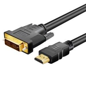 Gizzu 1080P HDMI to DVI-D Cable 1.8m Poly - TauTech South Africa