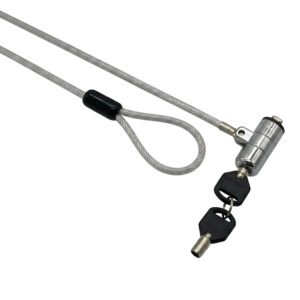 GIZZU 1.8m T-Bar Laptop Cable Lock Master Key Compatible - TauTech South Africa