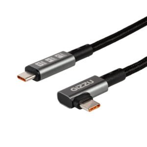Gizzu 100W 10Gbps Type-C Angled 1m Cable - TauTech South Africa