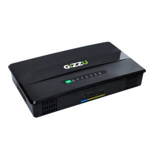 GIZZU 60W 65Wh 17600mAh Mini POE DC UPS Lithium - Black - TauTech South Africa