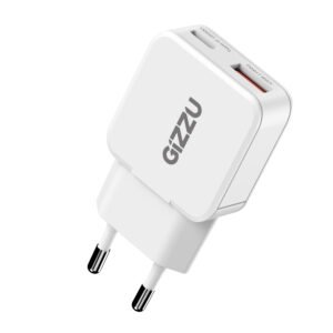 Gizzu 2-Port 20W GaN Wall Charger - TauTech South Africa