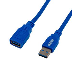 Gizzu USB 3.0 Extension Cable 5m - Blue - TauTech South Africa