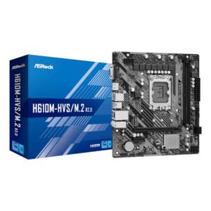 ASRock H610M-HVS/M.2 R2.0 Intel LGA 1700 m-ATX Motherboard - TauTech South Africa