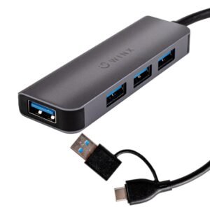 WINX CONNECT Simple USB/Type-C Hub - TauTech South Africa