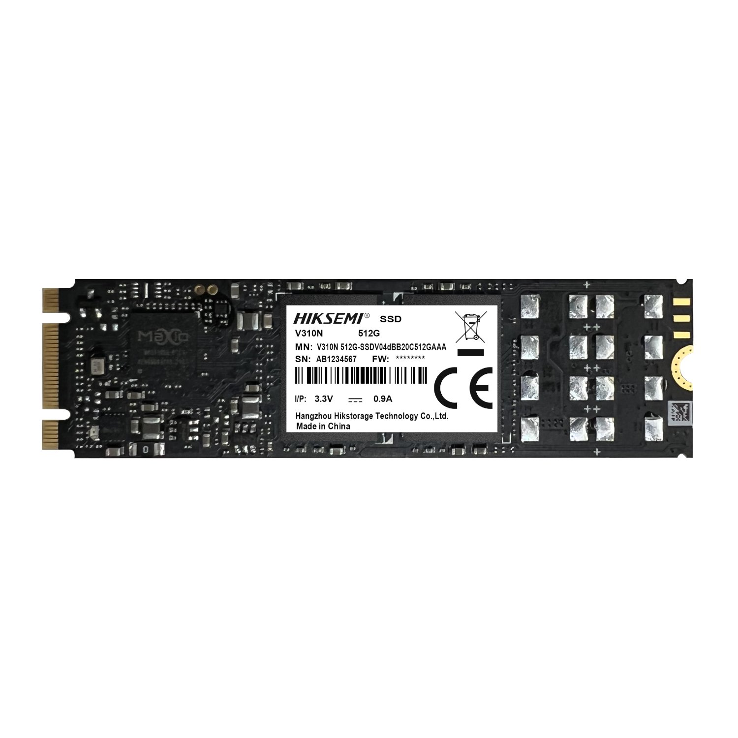 Hiksemi V310N 512GB M.2 SATA Surveillance SSD