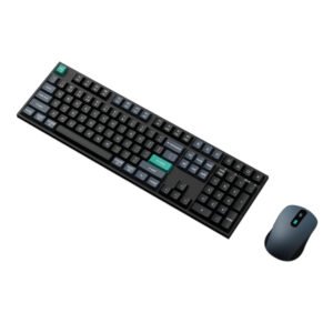 Keychron B36 100% Layout Wireless Keyboard and Mouse Combo – Black/Green - TauTech South Africa
