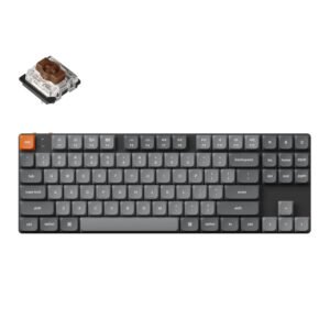 Keychron K1 Max QMK/VIA 80% Wireless Custom Mechanical Keyboard | BROWN Switches - TauTech South Africa