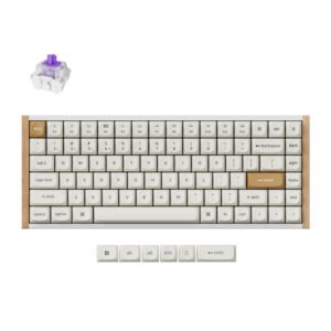 Keychron K2 HE Wireless Special Edition Magnetic Custom Keyboard | NEBULA Switch – White - TauTech South Africa