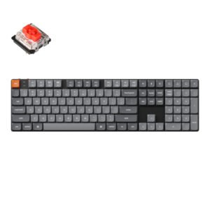 Keychron K5 Max QMK/VIA Full-sized Wireless Custom Mechanical Keyboard | RED Switches - TauTech South Africa