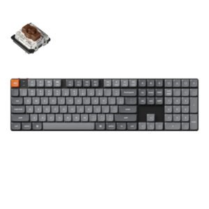 Keychron K5 Max QMK/VIA Full-sized Wireless Custom Mechanical Keyboard | BROWN Switches - TauTech South Africa