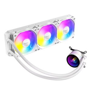 Antec Luna 360 ARGB CPU Liquid Cooler - White - TauTech South Africa