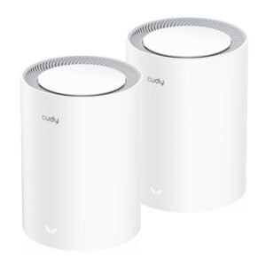 Cudy AX3000 Wi-Fi 6 Mesh Kit 2 Pack - White - TauTech South Africa