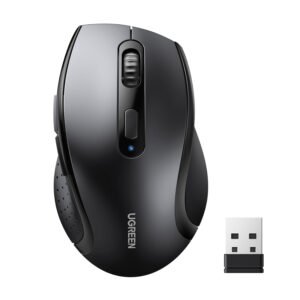 UGREEN M511 Ergonomic 2.4GHz Wireless Mouse - Black - TauTech South Africa