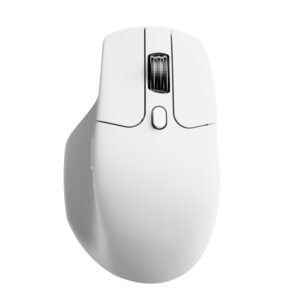 Keychron M6S-A24 PixArt 3950 8K 30000DPI Wireless Mouse (BT/2.4GHz/Wired) - White - TauTech South Africa